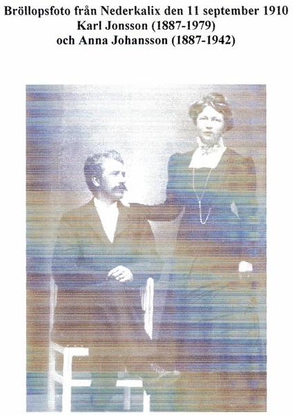 image078.jpg -  Fotolån Jörgen Fryxell, Ludvika Natanaels dotter Anna Johansson 188-192 gift med Karl Jonsson 1887-1979 från Alnö. Bosatta i Risögrund, Kalix. Bröllopsfoto 1910-09-11.