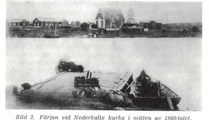 image195.jpg -  Bildlån från Norrbotten 1943 Detta är inte från Lainio men för tanken till om eventuella fotografer som tog bilder i Lainio under 1860-talet och framåt Denna bild är från 1860-talet och visar färjeläget vid Kalix. Fotografkonsten kom till Sverige under 1840-talet. Veterligen finns tillgängliga foton från 1913 i Lainio. Någon historieintresserad fotograf kom kanske till Torne lappmark?.