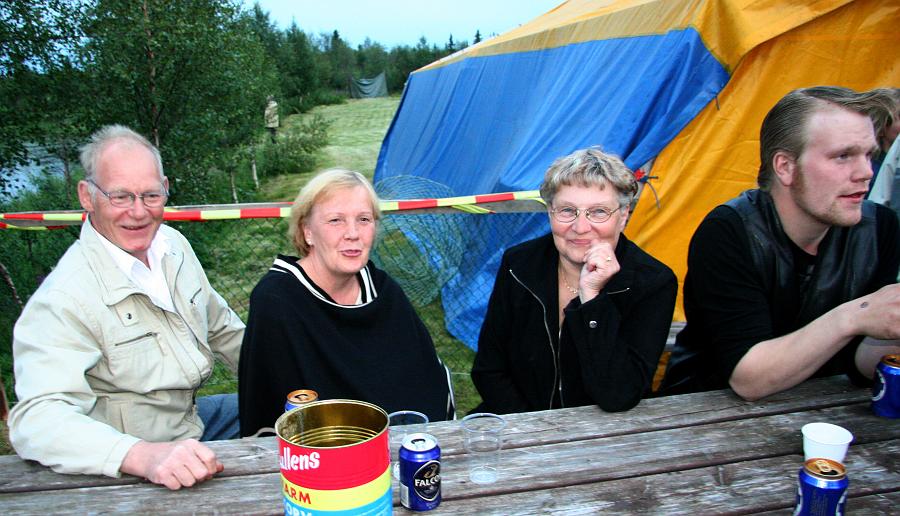 IMG_8350.JPG - Henry Fagerbo med fru Anna-Britta och Marianne och Andreas Fagerbo